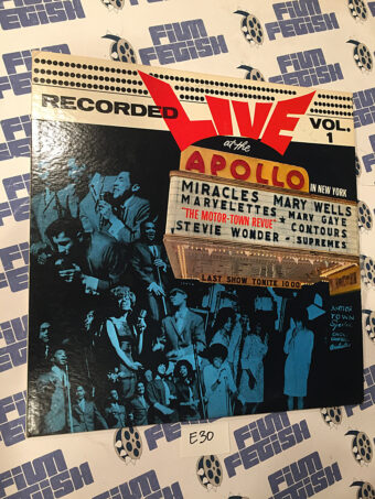 Recorded Live at the Apollo Theatre New York Volume 1 Motown Records Vinyl Edition (1963) [E30]