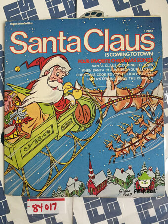 Santa Claus Is Coming to Town Favorite Christmas Songs 45 RPM 7 inch Record [84017]