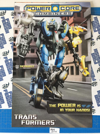 Transformers: Power Core Combiners Skyburst 15×24 inch Double-Sided Promotional Poster [A64]