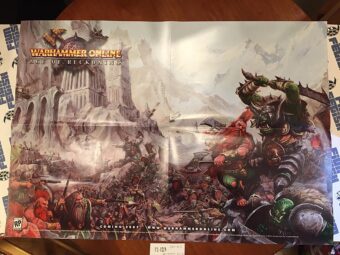 Warhammer Online: Age of Reckoning 28×20 inch Double-Sided Promotional Game Poster (2007) [12123]