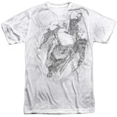 Superman Flying Sketch T-Shirt SM2186