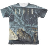 Alien Creature Lurking T-Shirt Design TCF291