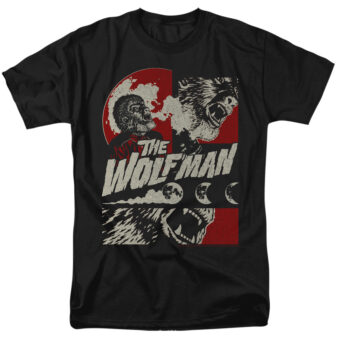When The Wolf Man Blooms T-Shirt UNI1269-AT