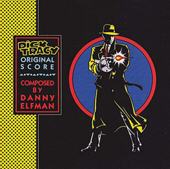Dick Tracy Original Soundtrack Score by Danny Elfman Transparent Blue Vinyl Edition