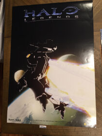Halo Legends Exclusive 2009 San Diego Comic-Con International Collector’s Edition Gaming Poster No. 1 of 7 [D07]