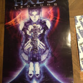 Halo Legends Exclusive 2009 San Diego Comic-Con International Collector’s Edition Gaming Poster No. 7 of 7 [D08]