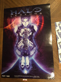 Halo Legends Exclusive 2009 San Diego Comic-Con International Collector’s Edition Gaming Poster No. 7 of 7 [D08]