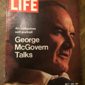 Life Magazine (July 7, 1972) George McGovern Self-Portrait Cover [J98]