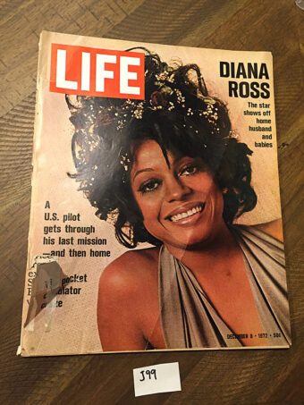 Life Magazine (December 8, 1972) Singer Diana Ross Cover, Motown, The Supremes [J99]