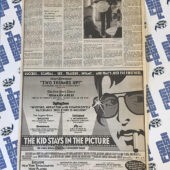 The New York Times Full Frontal/The Kids Stay in the Picture Full Page Newspaper Ads (August 2, 2002) [A24]