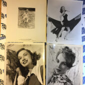 Set of 18 Original Press Photos of Hollywood Starlets Actresses, Sophia Loren + More [PHO993]