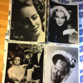 Set of 18 Original Press Photos of Hollywood Starlets Actresses, Sophia Loren + More [PHO993]