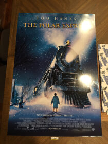 The Polar Express Original 27×40 inch Movie Poster (2004) Tom Hanks, Robert Zemeckis [D34]