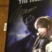 CAPCOM Resident Evil: The Darkside Chronicles 24 x 36 inch Game Poster SIGNED by Game Developers