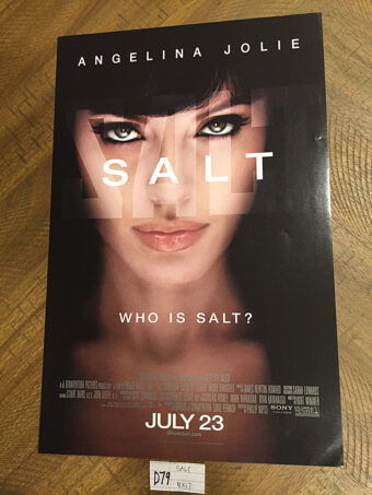 Salt 11×17 Movie Poster (2010) Phillip Noyce, Angelina Jolie [D79]