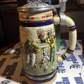 Great American Football Ceramic Stein with Box (1983)