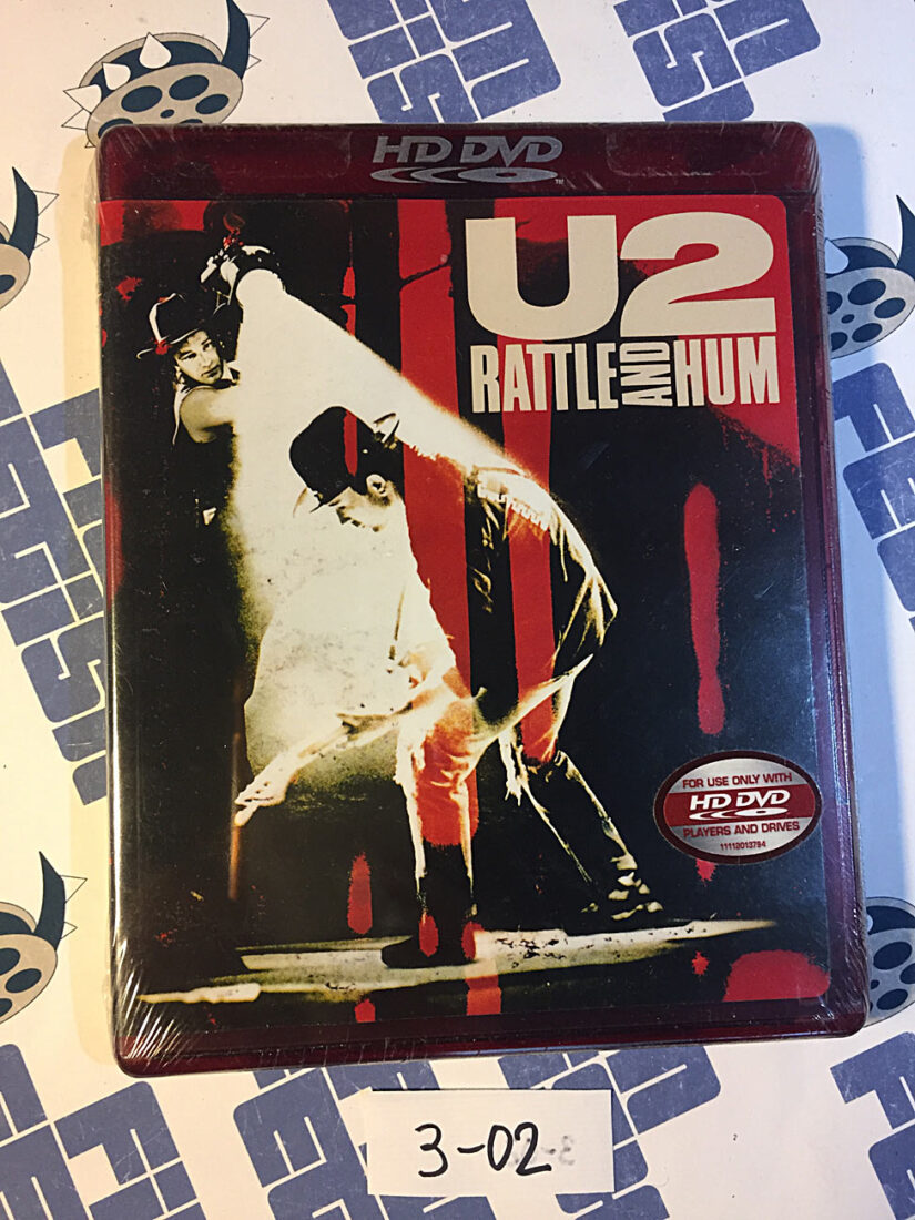 SEALED U2: Rattle and Hum HD DVD Edition