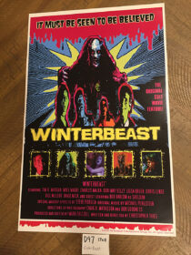 Winterbeast Original 11×17 inch Movie Poster (1992) Cult Horror [D97]