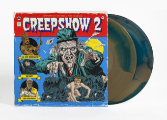 Creepshow 2 (1987) Original Motion Picture Soundtrack 2-LP Vinyl Edition (Old Chief Woodenhead – Metallic Golden Brown / Deep Teal Swirl)