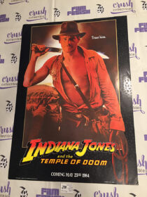 Indiana Jones and the Temple of Doom Original 17×24 inch Movie Poster (1984) [J30]