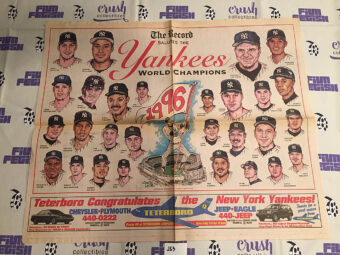 The Bergen Record Newspaper Photo Insert New York Yankees 1996 World Champions Major League Baseball [J53]