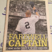 New York Daily News Special 48-Page Tribute Section Farewell Captain Derek Jeter (September 7, 2014) [J63]