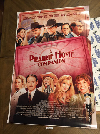 A Prairie Home Companion Original 27×40 inch Movie Poster – Director Robert Altman’s Last Film (2006)
