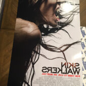 Skinwalkers Original 27×40 Double-Sided Movie Poster Signed by Stan Winston and Natassia Malthe (2007) [D15]