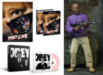 They Live Collector’s Edition UHD 4K + NECA Action Figure + Poster + 7 Inch Vinyl Recording + Screen Printed Slipcase