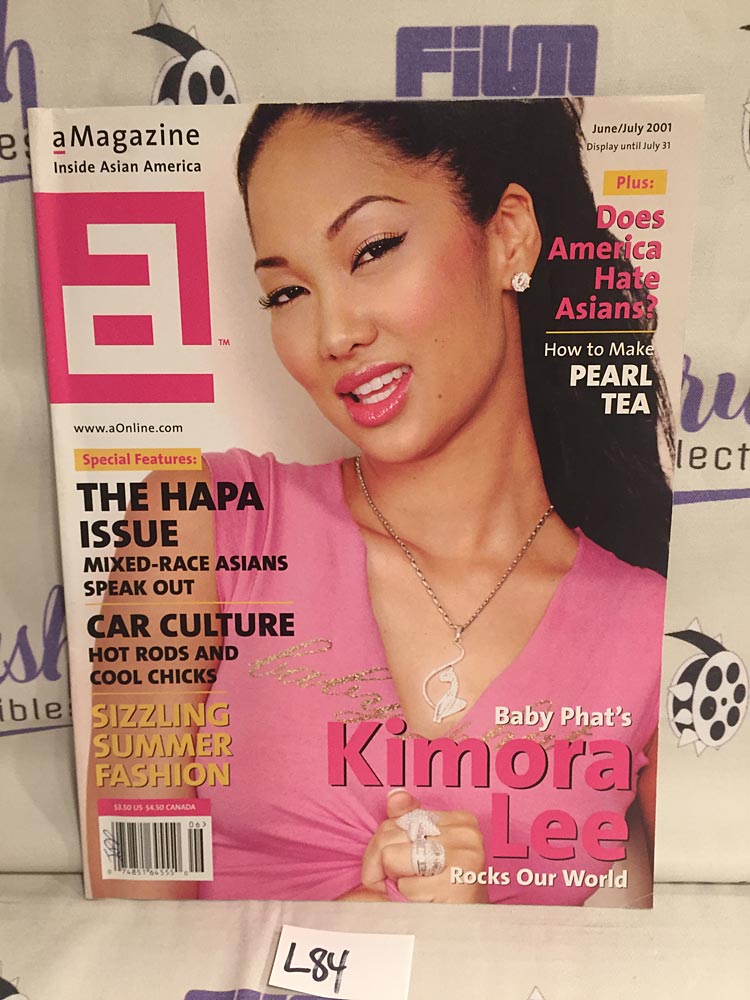A Magazine: Inside Asian America (June/July 2001) Baby Phat Kimora Lee Cover [L84]