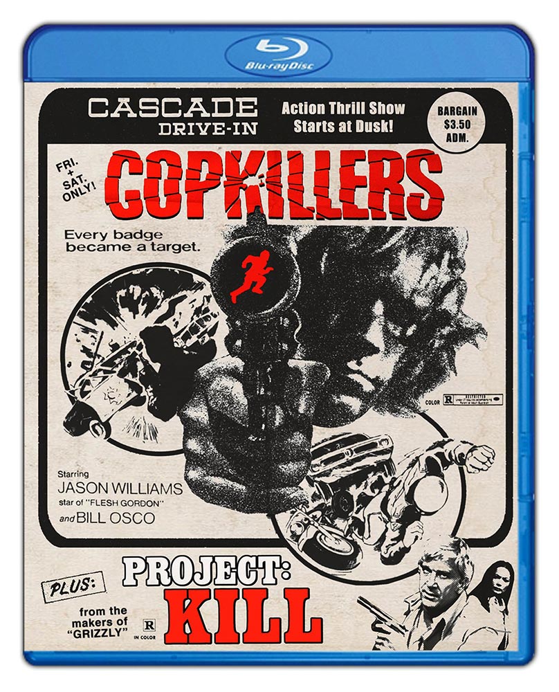 Cop Killers + Project: Kill Drive-in Double Feature No. 5 Blu-ray Edition
