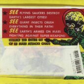 Mars Attacks 50th Anniversary Topps Trading Cards Collection Hardcover Book