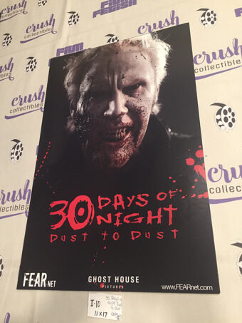 30 Days of Night: Dust to Dust (2007) 11×17 inch Promotional Poster [I10]