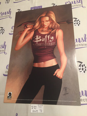Buffy the Vampire Slayer / The Secret Comics Double-Sided 11×17 inch Promotional Poster [I27]