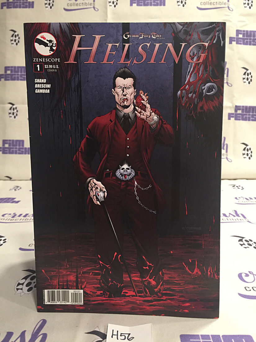 Grimm Fairy Tales Presents Helsing Comic Book (No. 1, Cover B, April 2014) Zenescope Entertainment [H56]