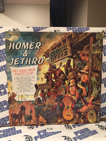 Homer & Jethro Any News From Nashville? (1966) LSP 3538 Stereo Vinyl Edition [E66]