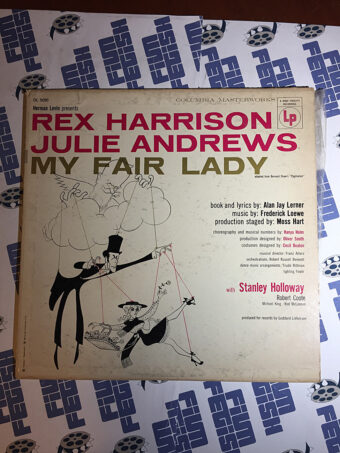 Rex Harrison, Julie Andrews My Fair Lady Original Broadway Cast Album Vinyl (1956)