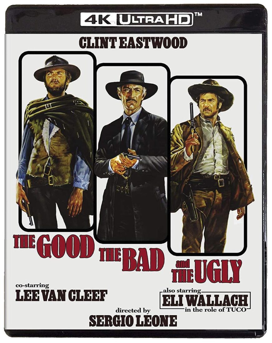 The Good, the Bad and the Ugly Special Edition 4K UHD + Blu-ray with Slipcover