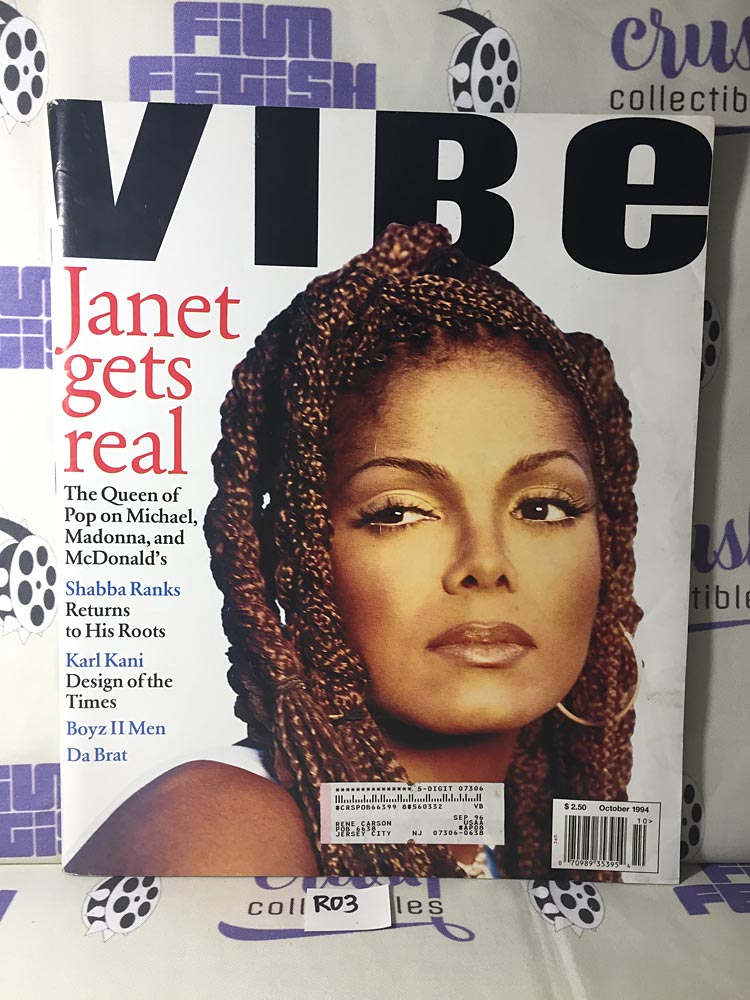 Vibe Magazine (October 1994) Janet Jackson Cover [R03]