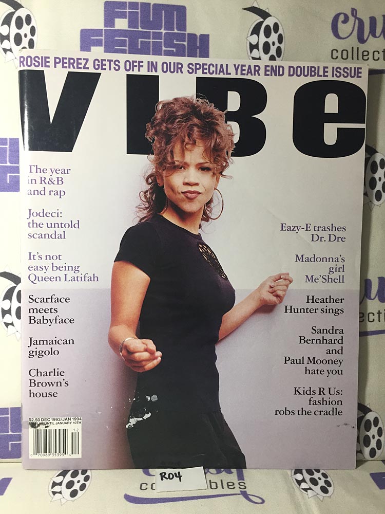 Vibe Magazine (Dec 1993 / Jan 1994) Rosie Perez Cover [R04]