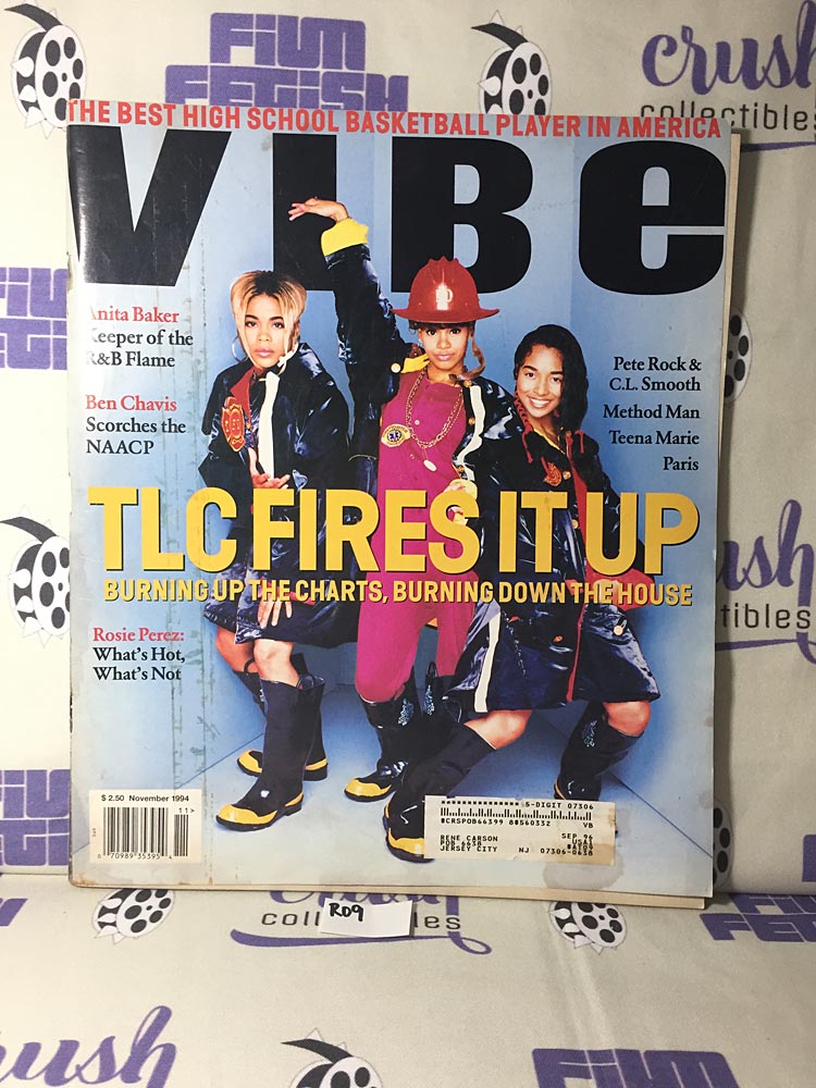 Vibe Magazine (November 1994) Singing Group TLC Cover [R08]