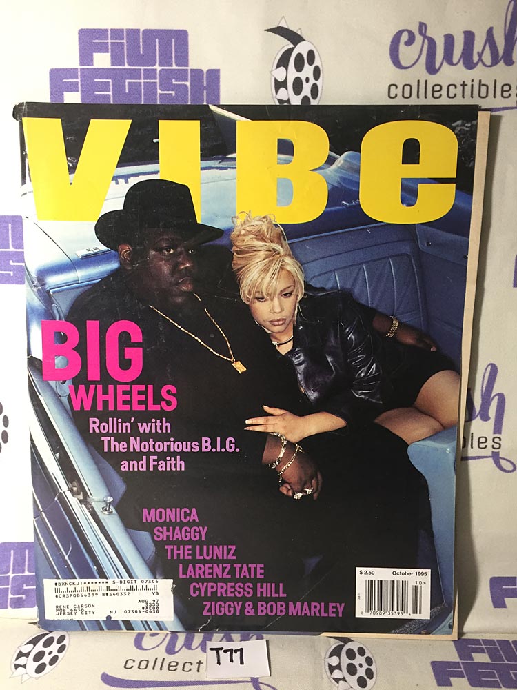 Vibe Magazine (October 1995) Notorious B.I.G., Faith Evans [T77]
