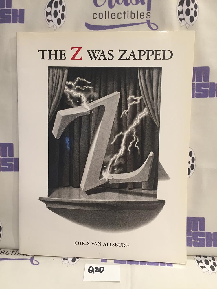 The Z Was Zapped: A Play in Twenty-Six Acts Picture Book Paperback by Chris Van Allsburg
