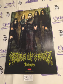 Cradle of Filth Thornography 11 x 17 inch Double-Sided Promotional Music Poster Roadrunner Records [I63]