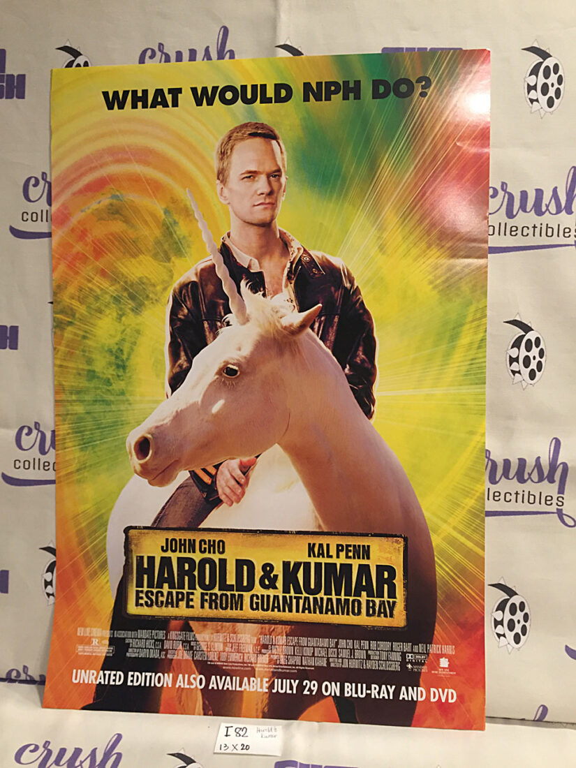 Harold and Kumar: Escape From Guantanamo Bay 13 x 20 inch Original Movie Poster [I82]