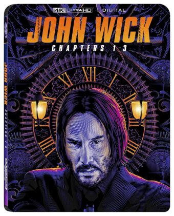 John Wick: Chapters 1-3 UHD 4K + Digital 3-Disc Set