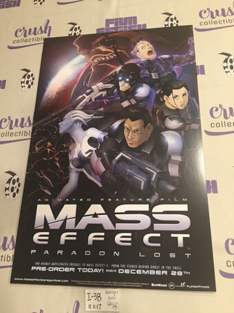 Mass Effect: Paragon Lost (2012) 11 x 17 inch Promotional Animated Feature Film Poster [I38]