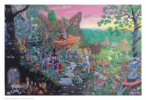 Alice in Wonderland Fairy Tale by Bob Masse 32×22 inch Art Poster