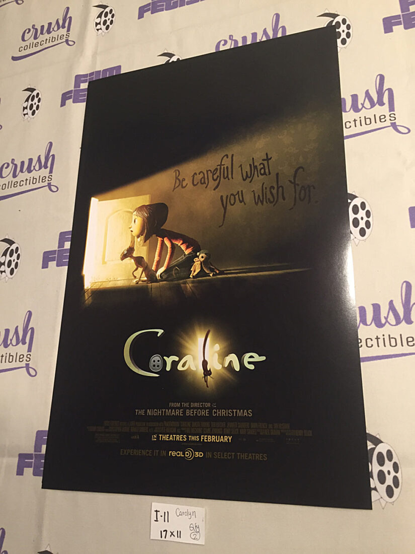 Coraline Original 11×17 inch Promotional Movie Poster [i11]