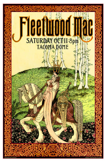 Fleetwood Mac at Tacoma Dome (October 11, 1997) 16×23 Inch Music Concert Poster